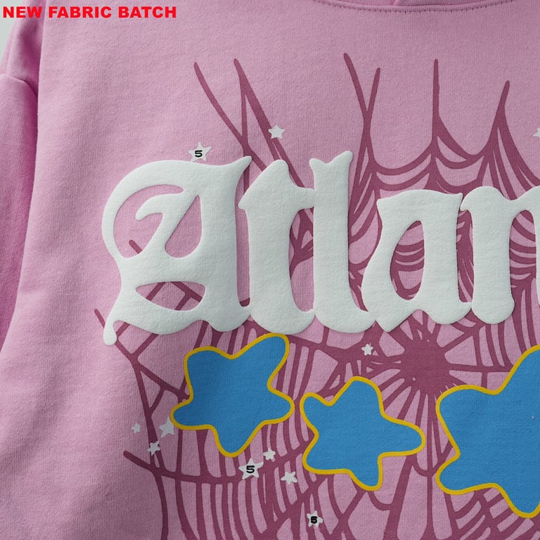 Sp5der Atlanta Hoodie Pink - 12