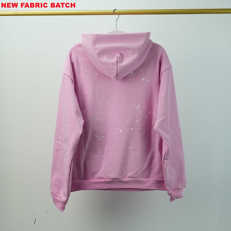 Sp5der Atlanta Hoodie Pink - 21