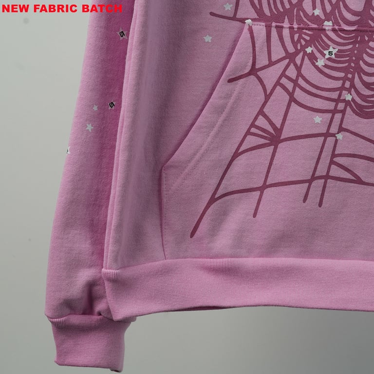 Sp5der Atlanta Hoodie Pink - 25