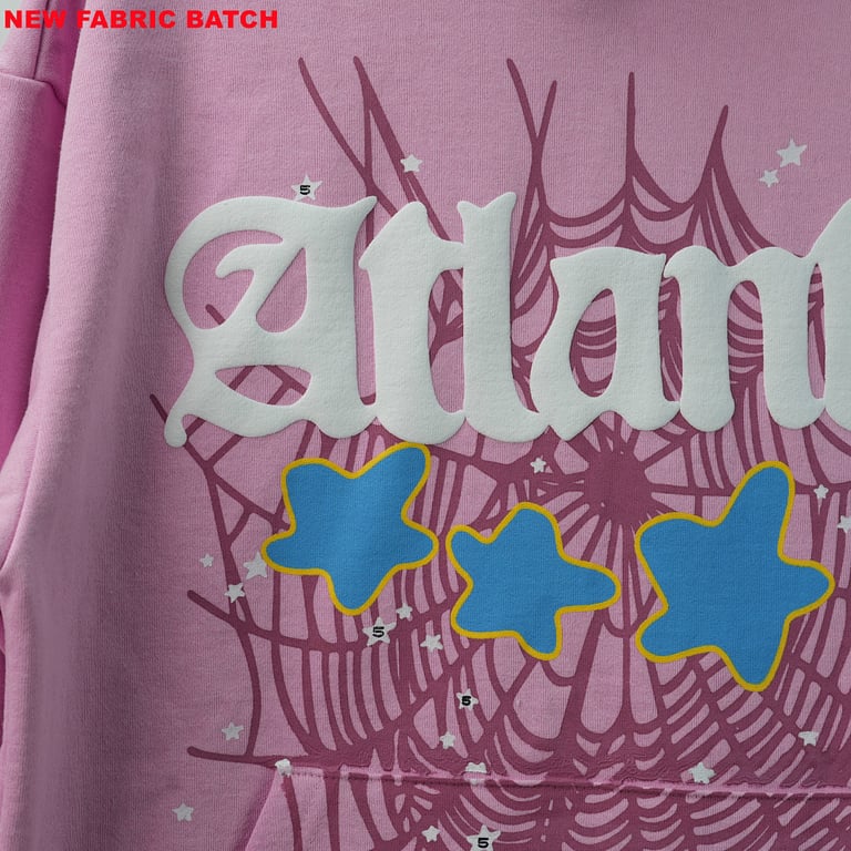 Sp5der Atlanta Hoodie Pink - 27
