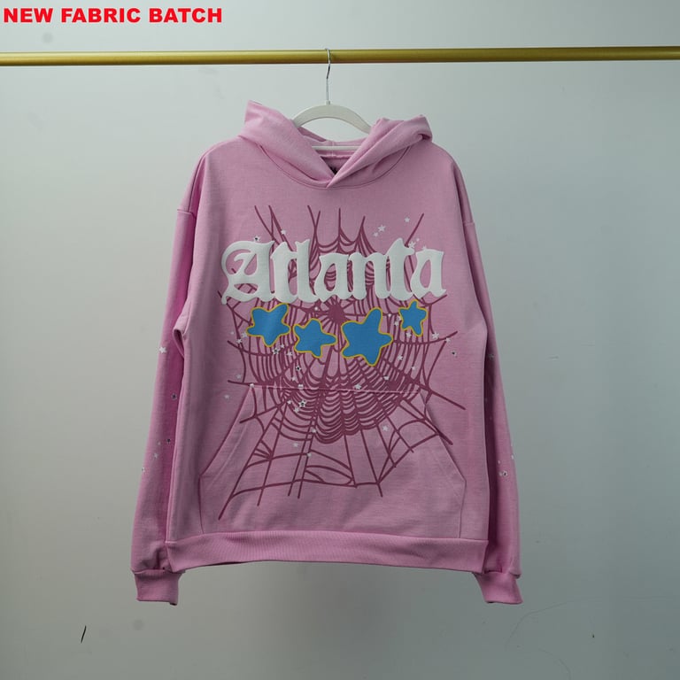 Sp5der Atlanta Hoodie Pink - 30