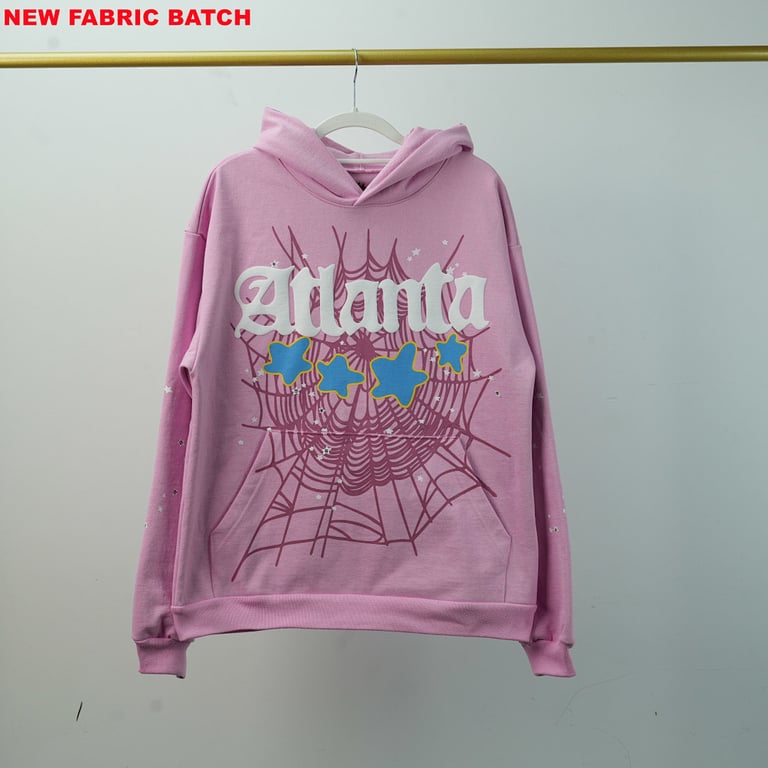 Sp5der Atlanta Hoodie Pink - 32