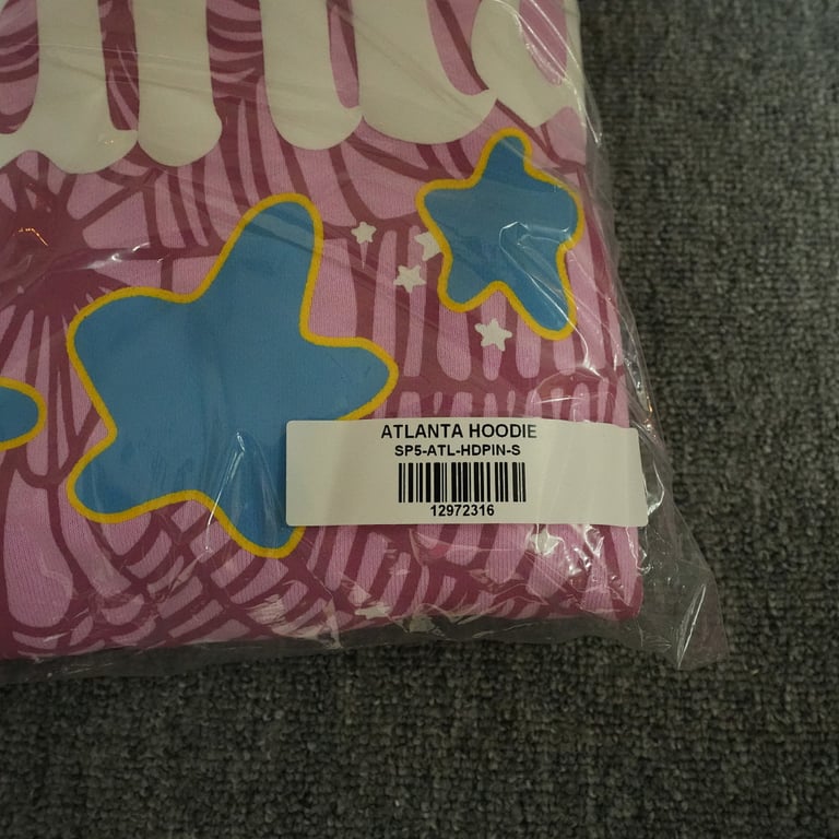 Sp5der Atlanta Hoodie Pink - 48