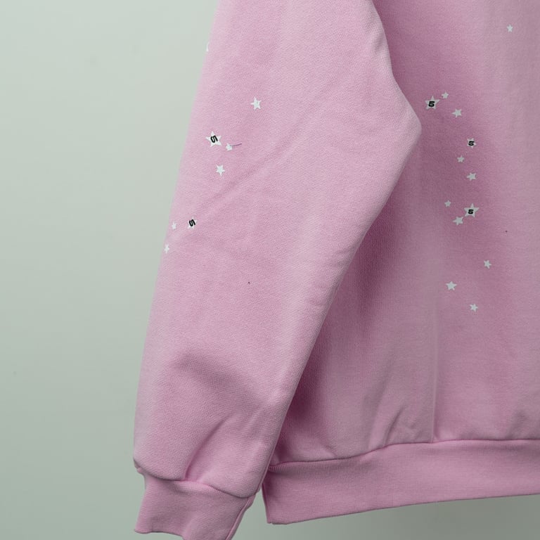 Sp5der Atlanta Hoodie Pink - 50