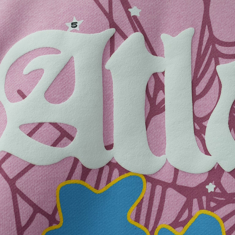Sp5der Atlanta Hoodie Pink - 58