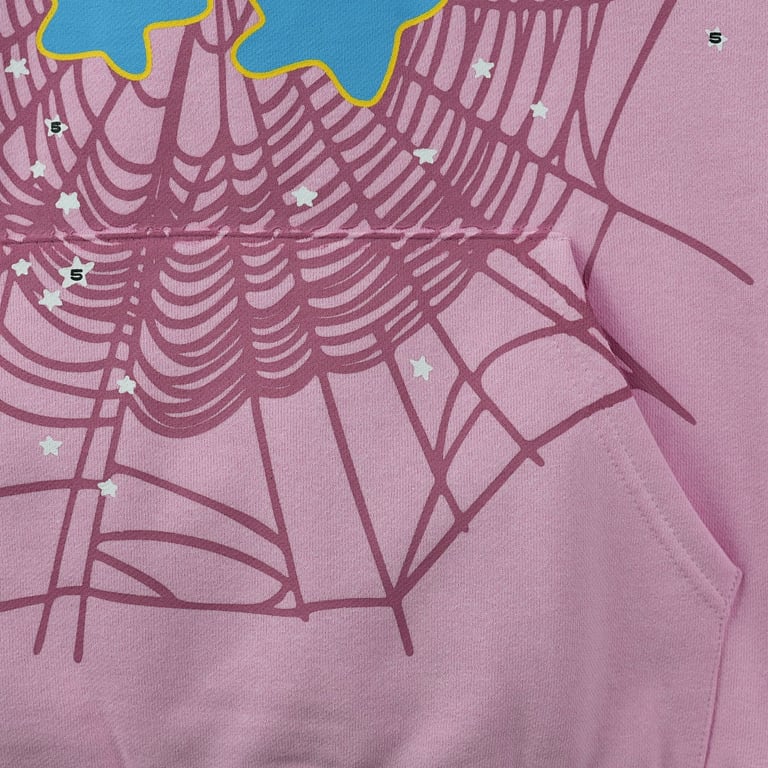 Sp5der Atlanta Hoodie Pink - 60
