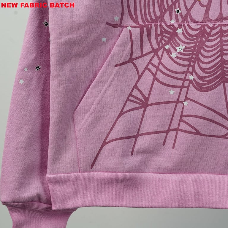 Sp5der Atlanta Hoodie Pink - 10