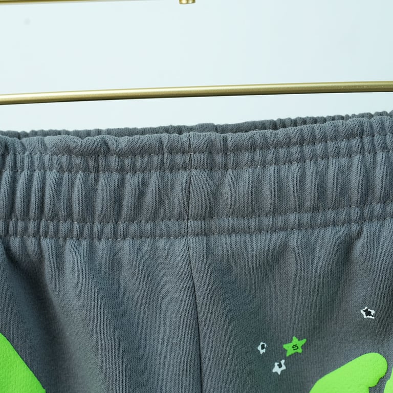 Sp5der Wait Web Sweatpant Slate Grey - 12