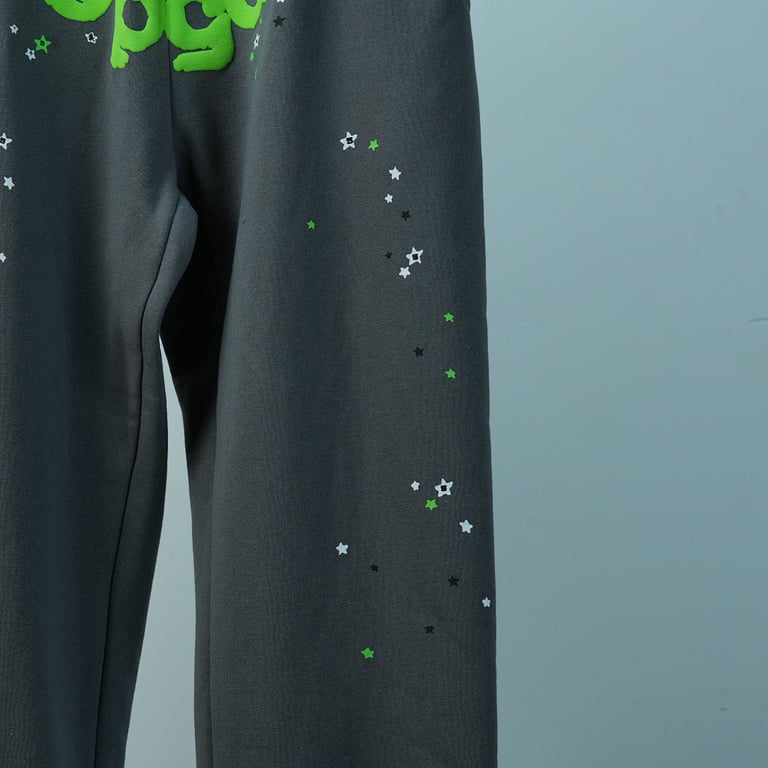 Sp5der Wait Web Sweatpant Slate Grey - 17