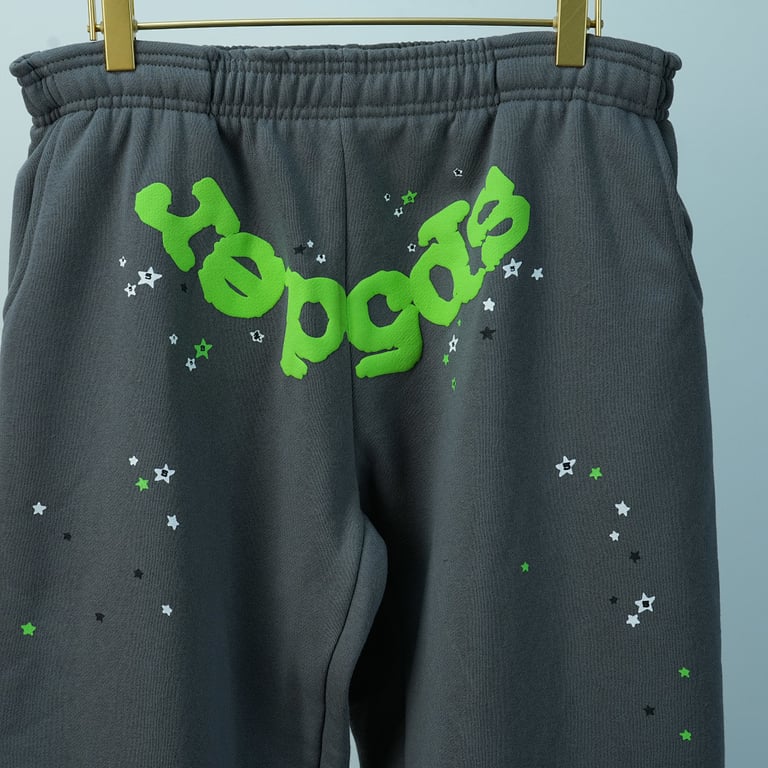 Sp5der Wait Web Sweatpant Slate Grey - 18