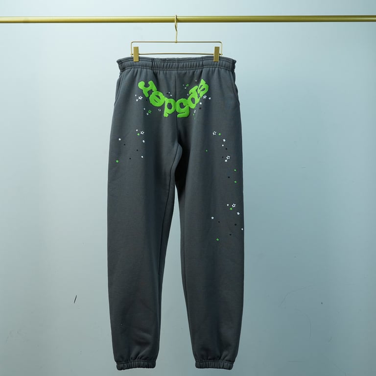 Sp5der Wait Web Sweatpant Slate Grey - 21