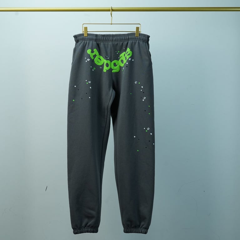 Sp5der Wait Web Sweatpant Slate Grey - 22