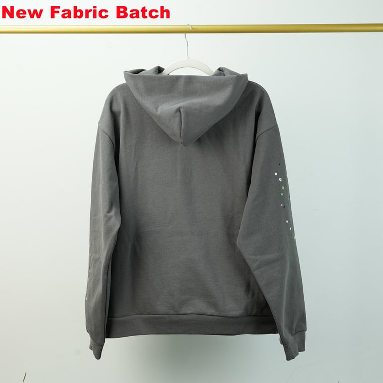 Sp5der Wait Web Hoodie Slate Grey - 24