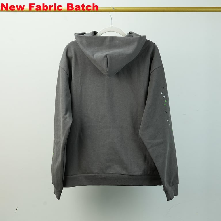 Sp5der Wait Web Hoodie Slate Grey - 25