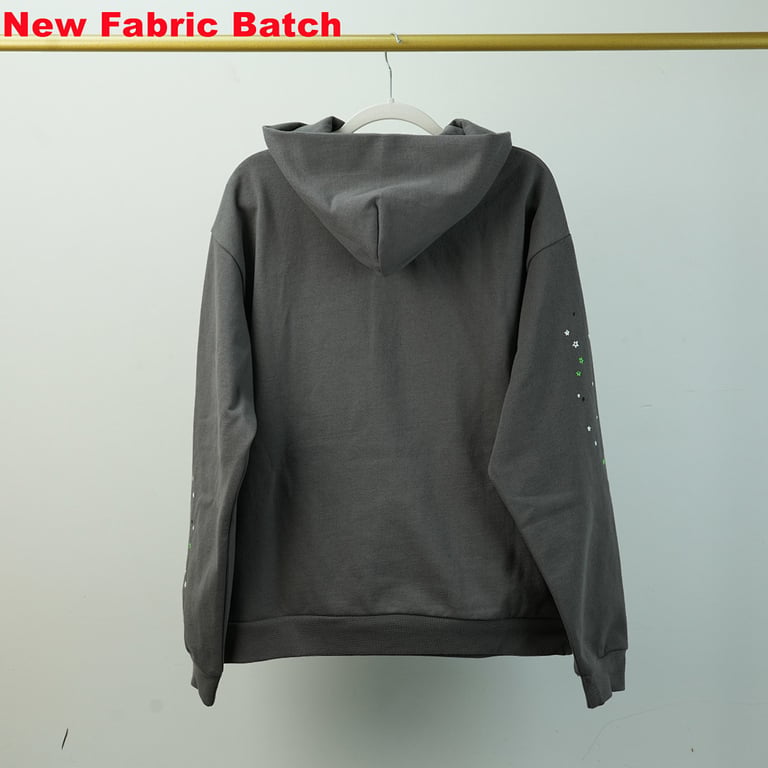 Sp5der Wait Web Hoodie Slate Grey - 26