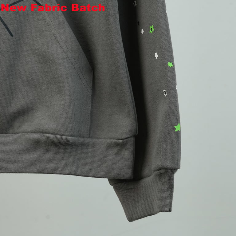 Sp5der Wait Web Hoodie Slate Grey - 27