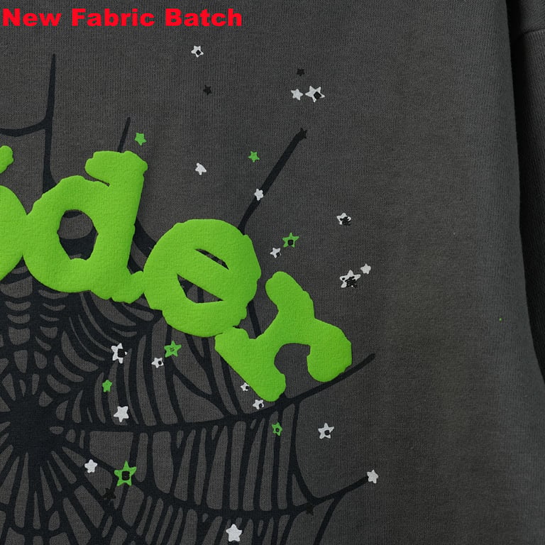 Sp5der Wait Web Hoodie Slate Grey - 29