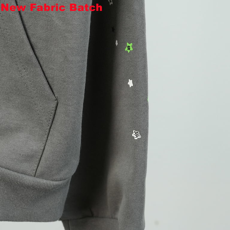 Sp5der Wait Web Hoodie Slate Grey - 43