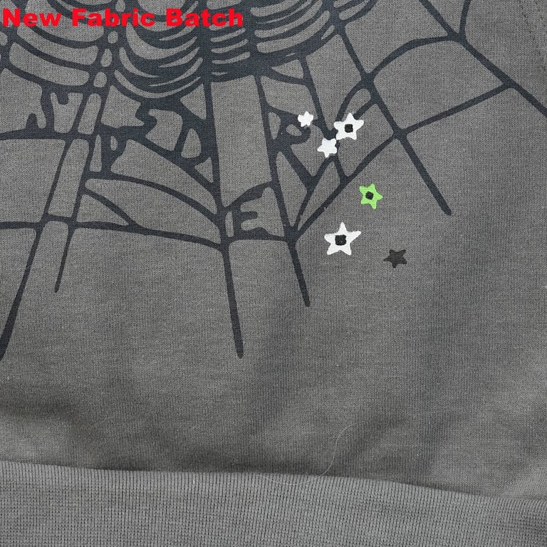 Sp5der Wait Web Hoodie Slate Grey - 45