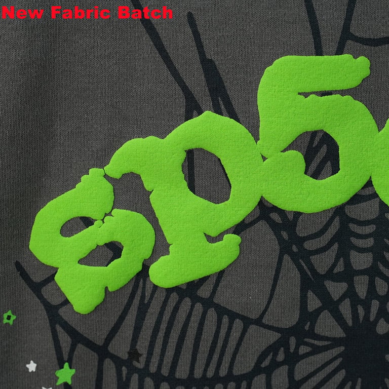 Sp5der Wait Web Hoodie Slate Grey - 49