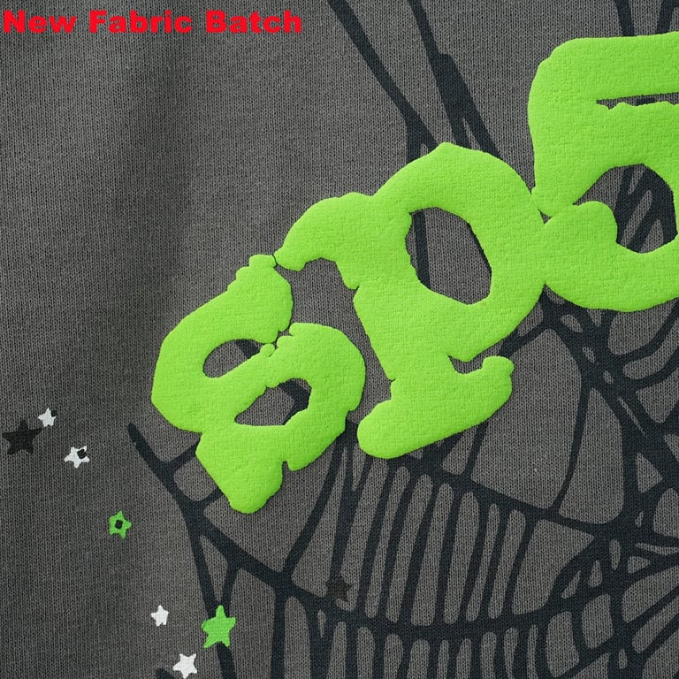 Sp5der Wait Web Hoodie Slate Grey - 53