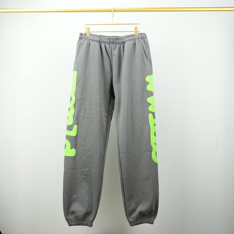 Sp5der Beluga Sweatpants Slate Grey Green - 16