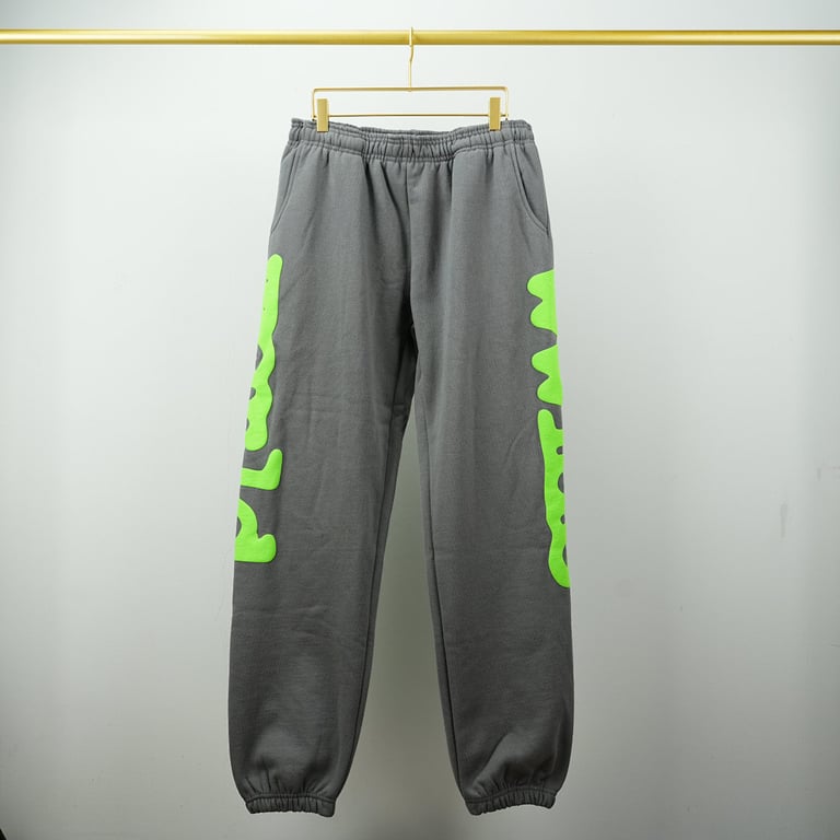Sp5der Beluga Sweatpants Slate Grey Green - 18