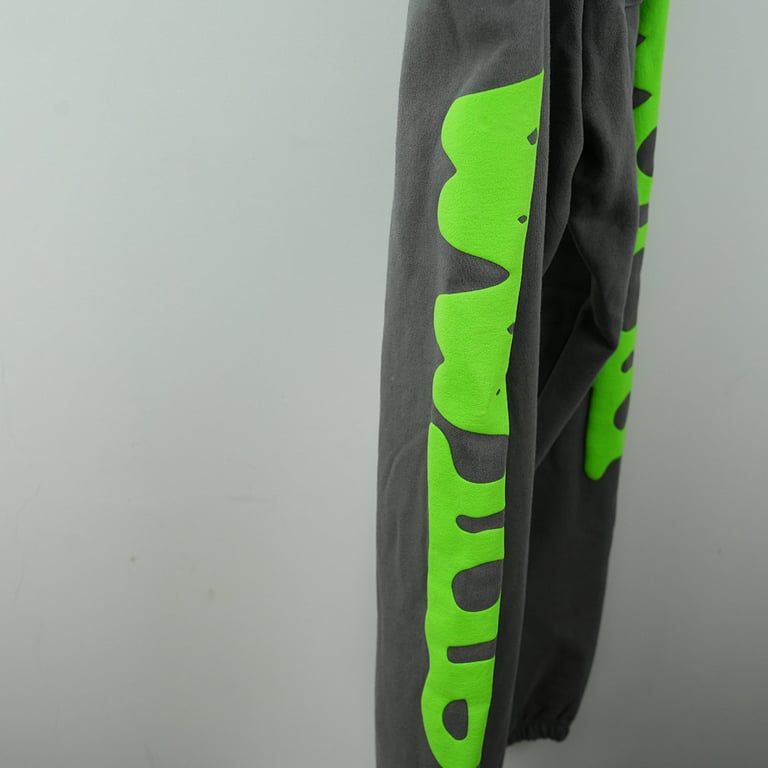 Sp5der Beluga Sweatpants Slate Grey Green - 4