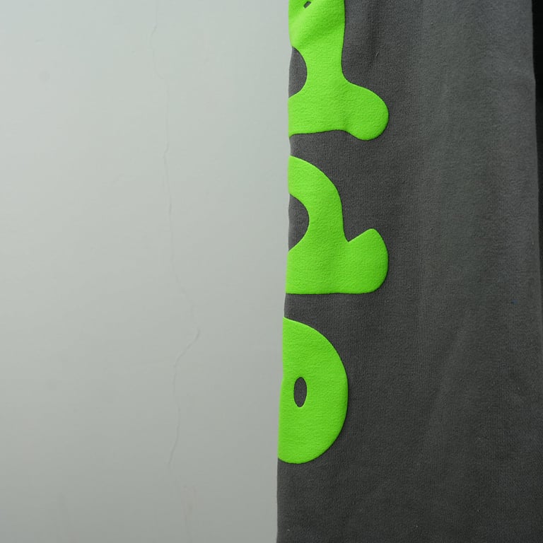 Sp5der Beluga Sweatpants Slate Grey Green - 5