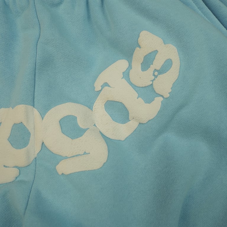 Sp5der Web Sweatpants Sky Blue - 19