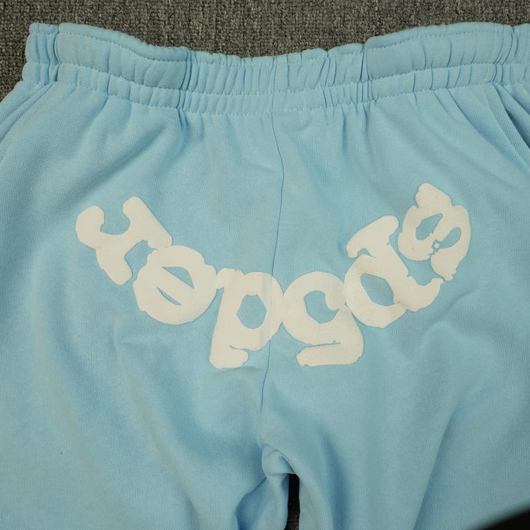 Sp5der Web Sweatpants Sky Blue - 21