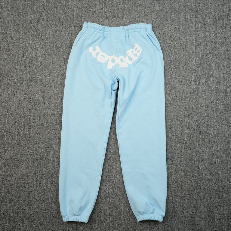 Sp5der Web Sweatpants Sky Blue - 22