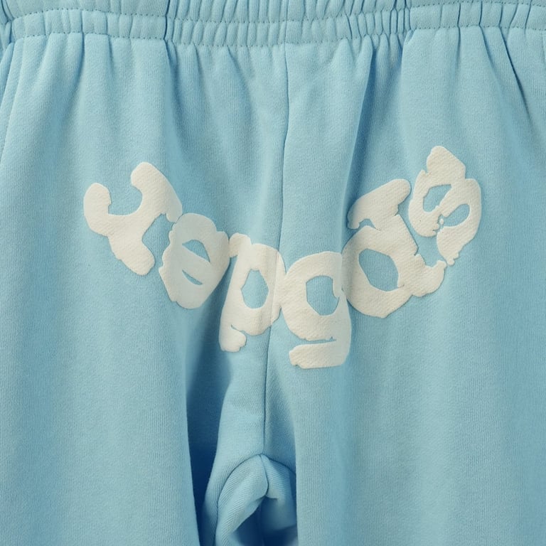 Sp5der Web Sweatpants Sky Blue - 4