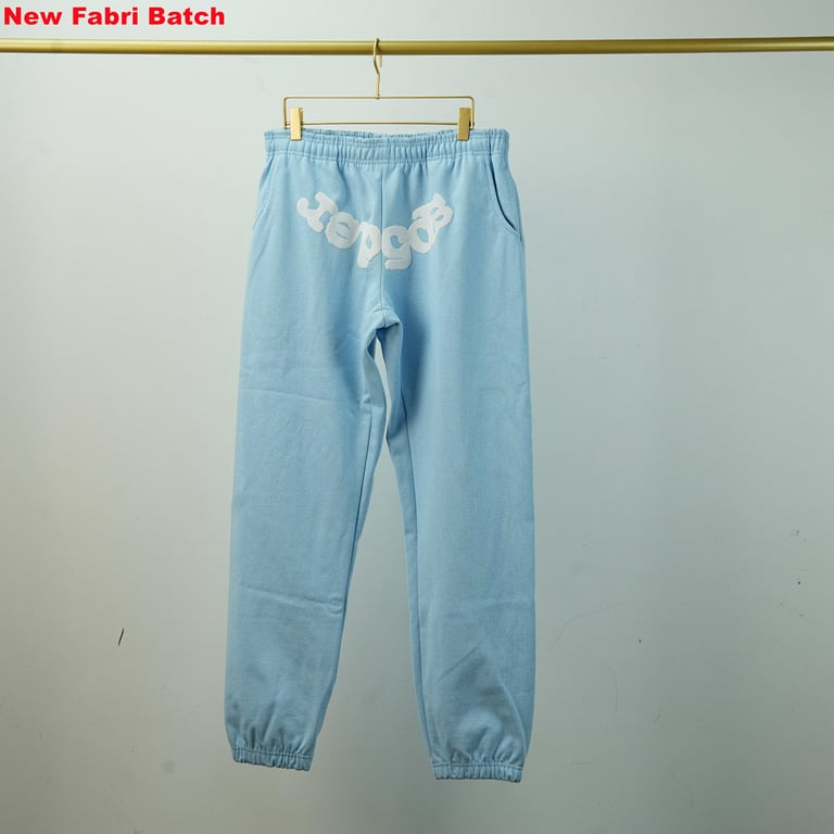 Sp5der Web Sweatpants Sky Blue - 32
