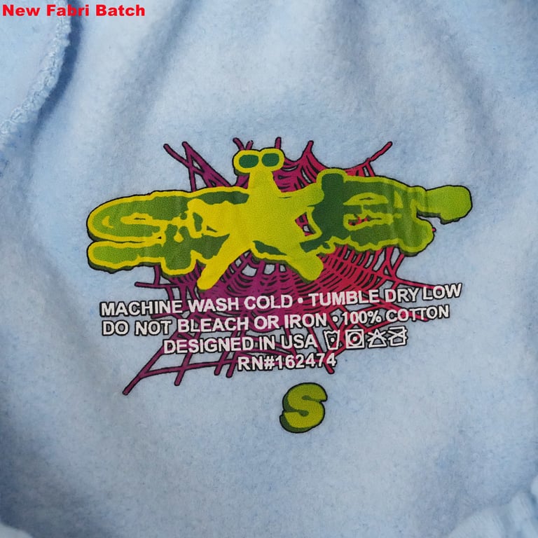 Sp5der Web Sweatpants Sky Blue - 34