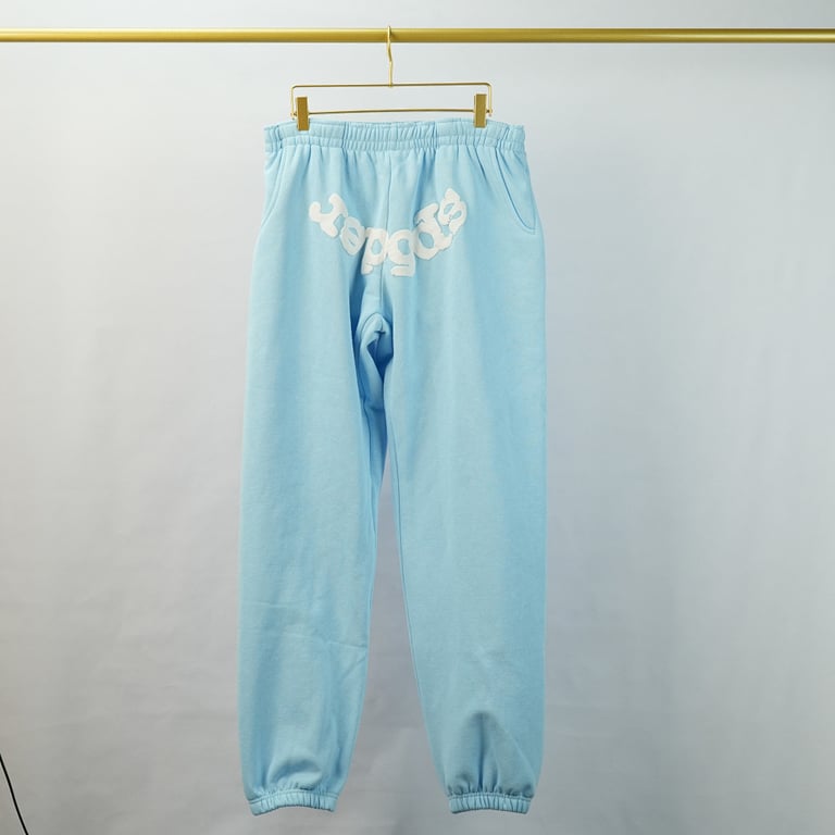 Sp5der Web Sweatpants Sky Blue - 5