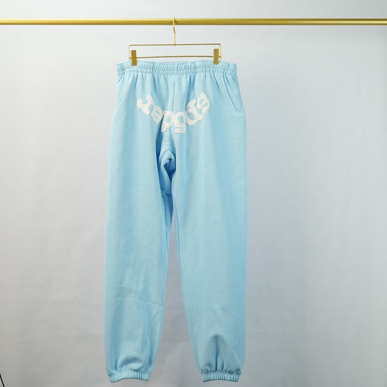 Sp5der Web Sweatpants Sky Blue - 6