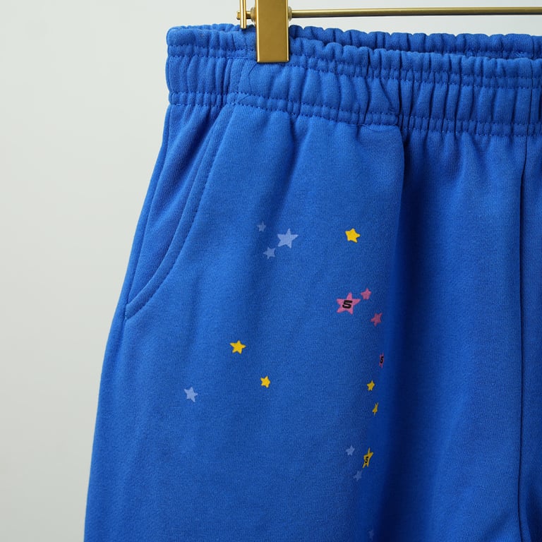 Sp5der TC Sweatpants Blue - 3