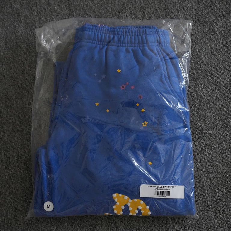Sp5der TC Sweatpants Blue - 6