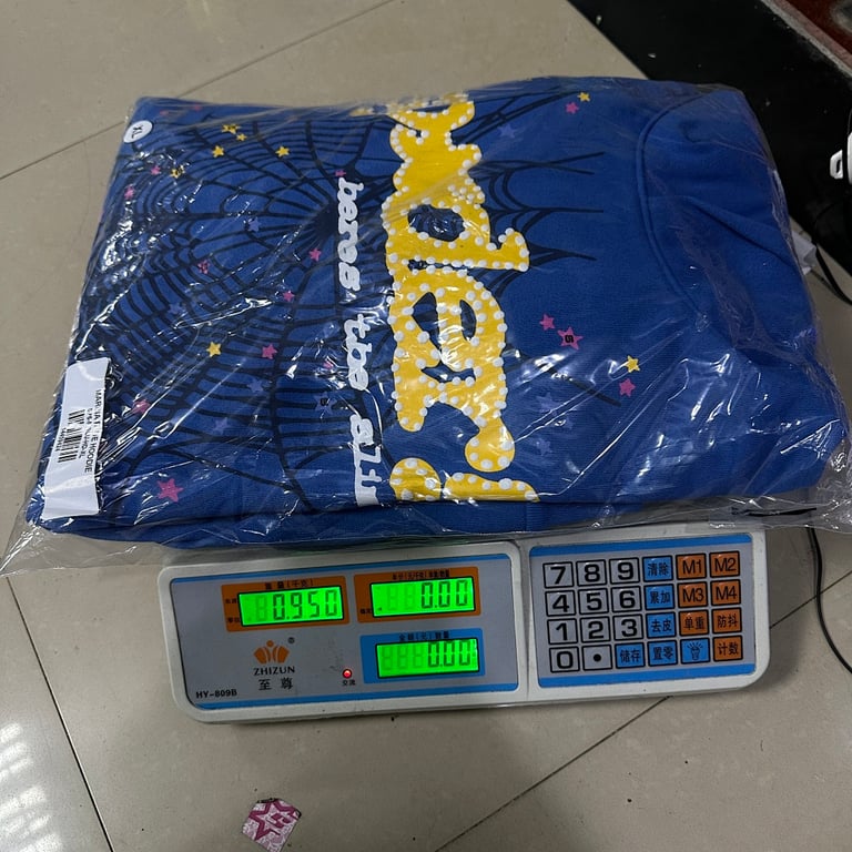 Sp5der TC Hoodie Blue - 2