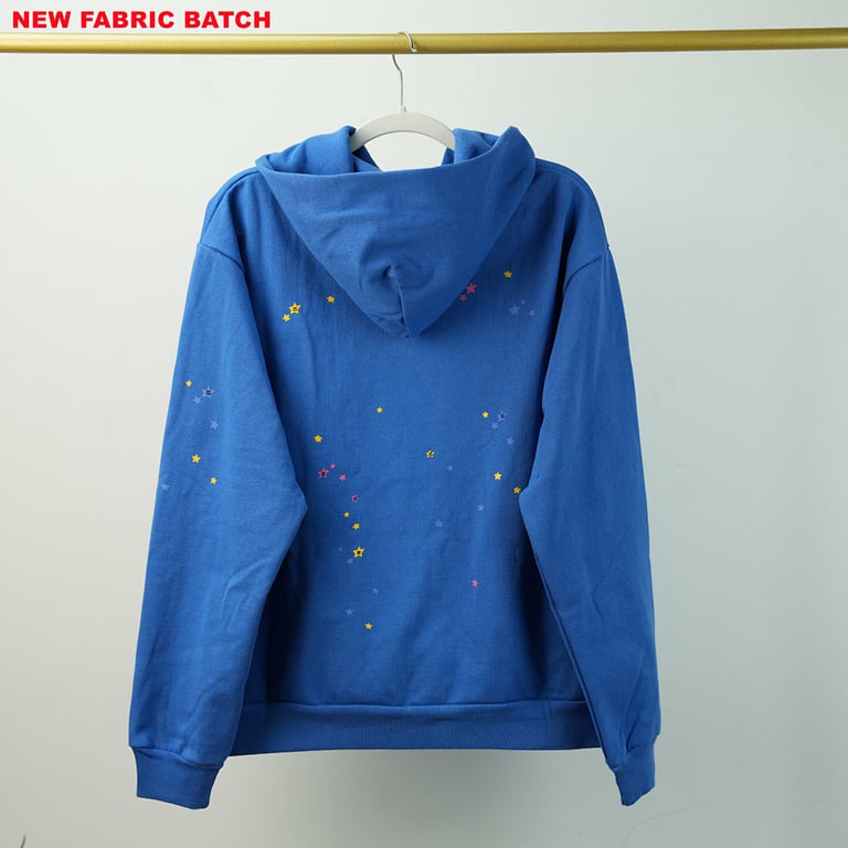 Sp5der TC Hoodie Blue - 17