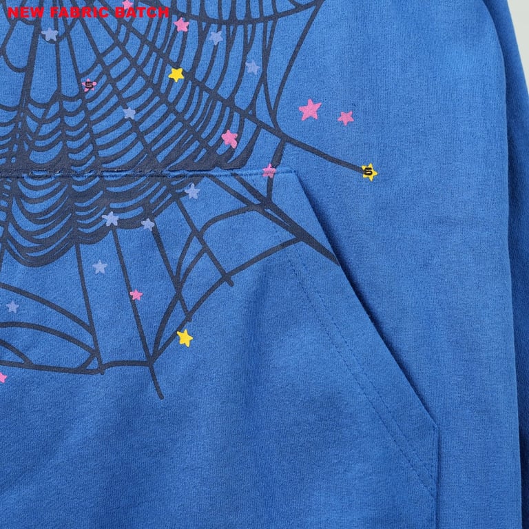 Sp5der TC Hoodie Blue - 20