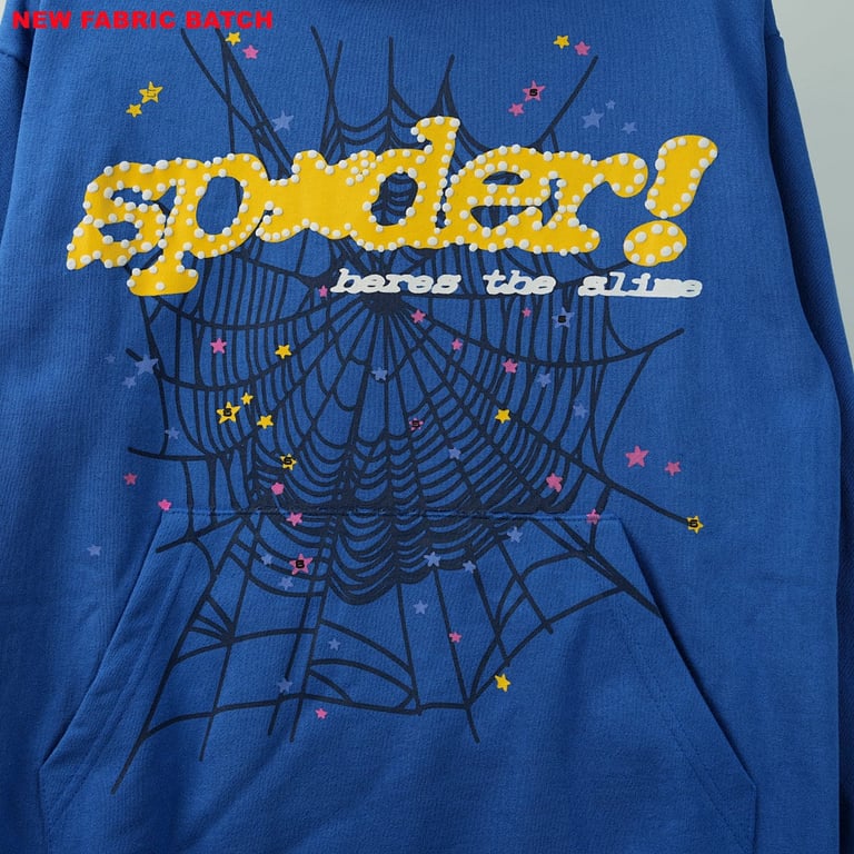 Sp5der TC Hoodie Blue - 24