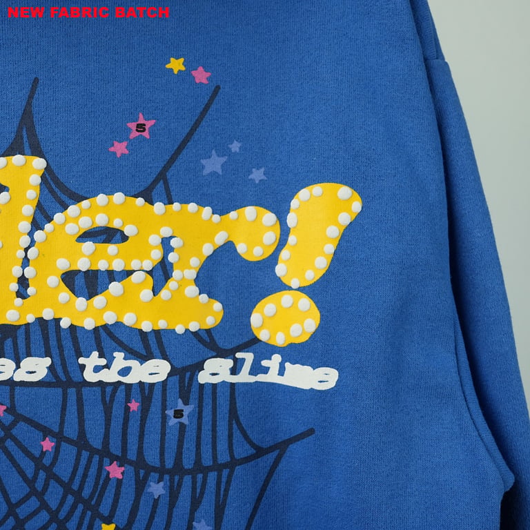 Sp5der TC Hoodie Blue - 27