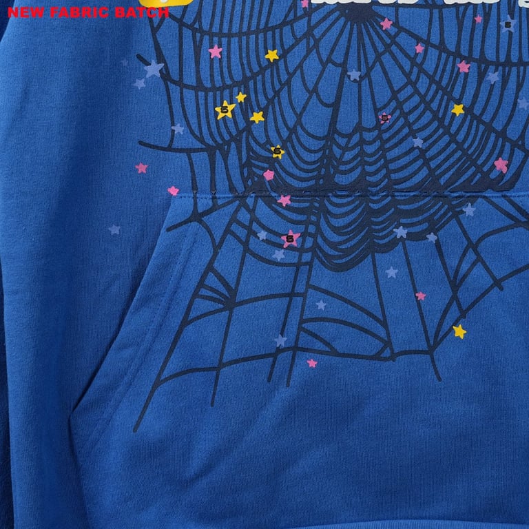Sp5der TC Hoodie Blue - 5