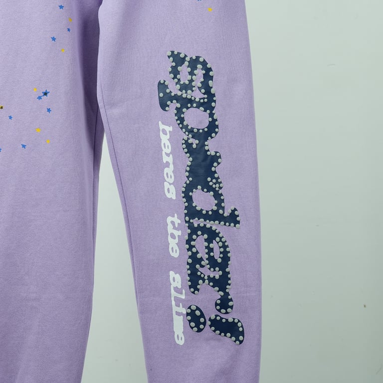 Sp5der Acai Sweatpant Purple - 3