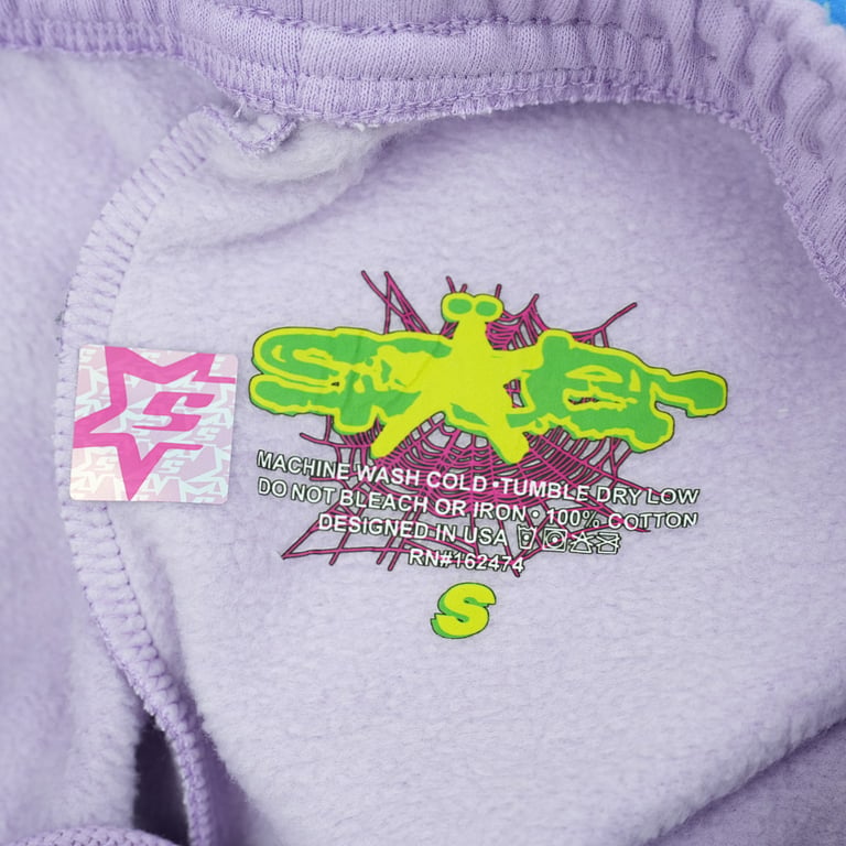 Sp5der Acai Sweatpant Purple - 5