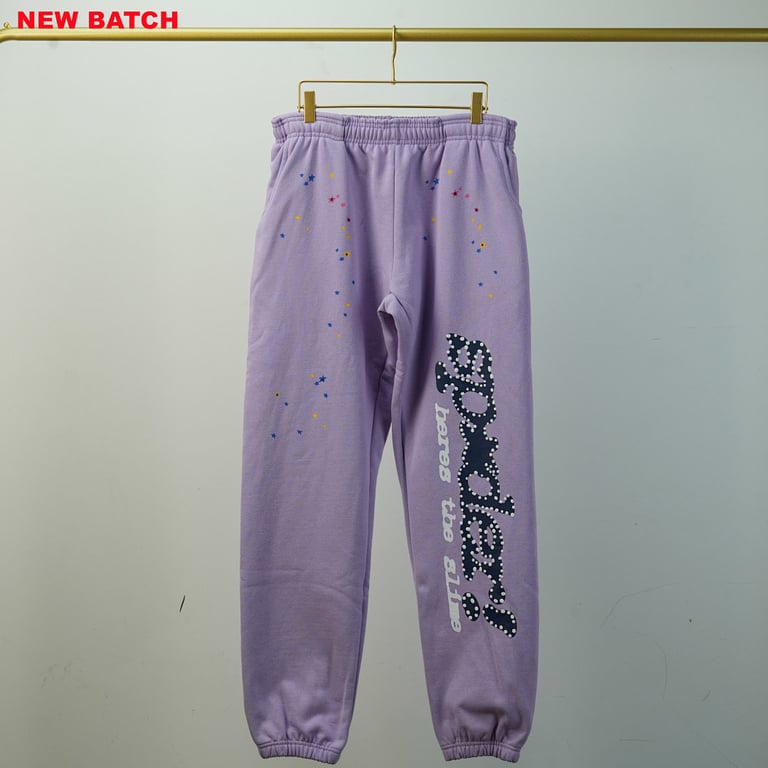 Sp5der Acai Sweatpant Purple - 44