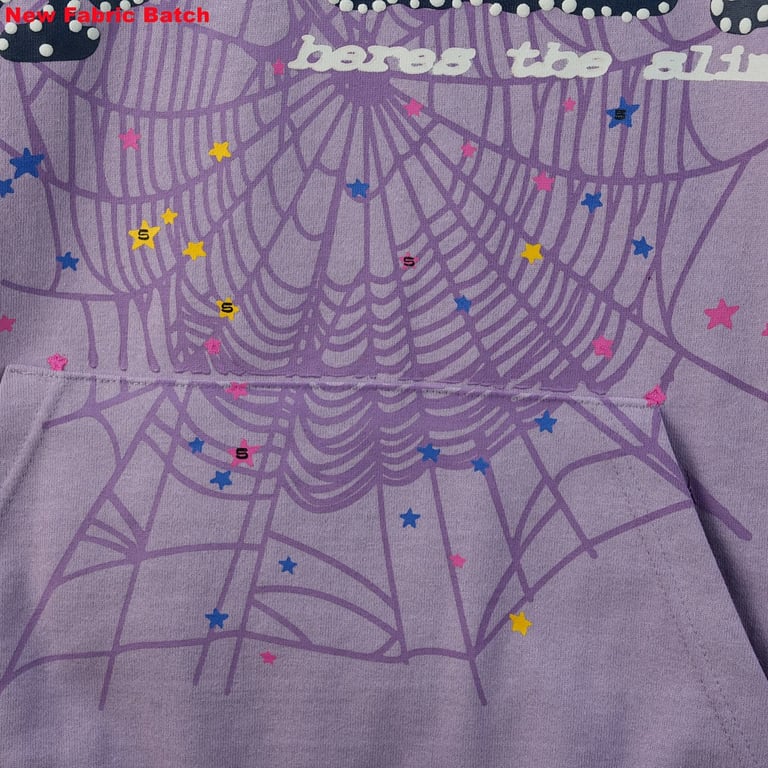 Sp5der Acai Hoodie Purple - 15
