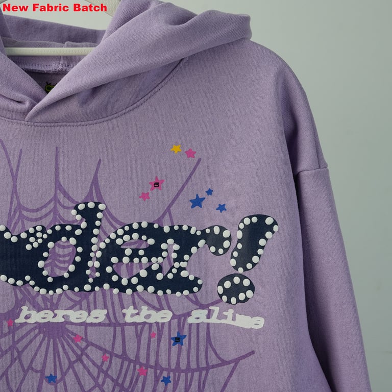 Sp5der Acai Hoodie Purple - 18